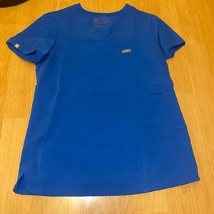 FIGS SCRUB IN ROYAL BLUE